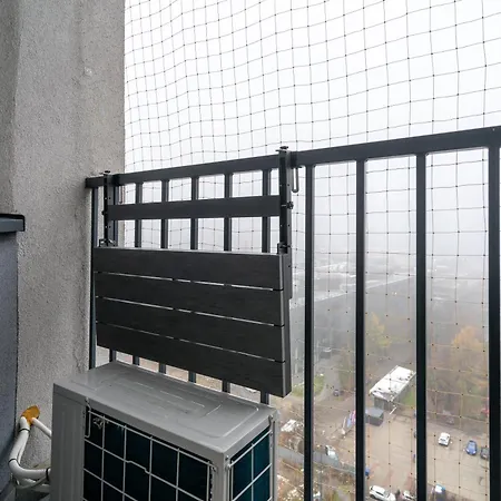 Korfantego 18th Floor Skyline View By Bookinghost Apartament Katowice